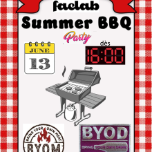 FacLab Summer 2025 BBQ 13 juin dès 16h